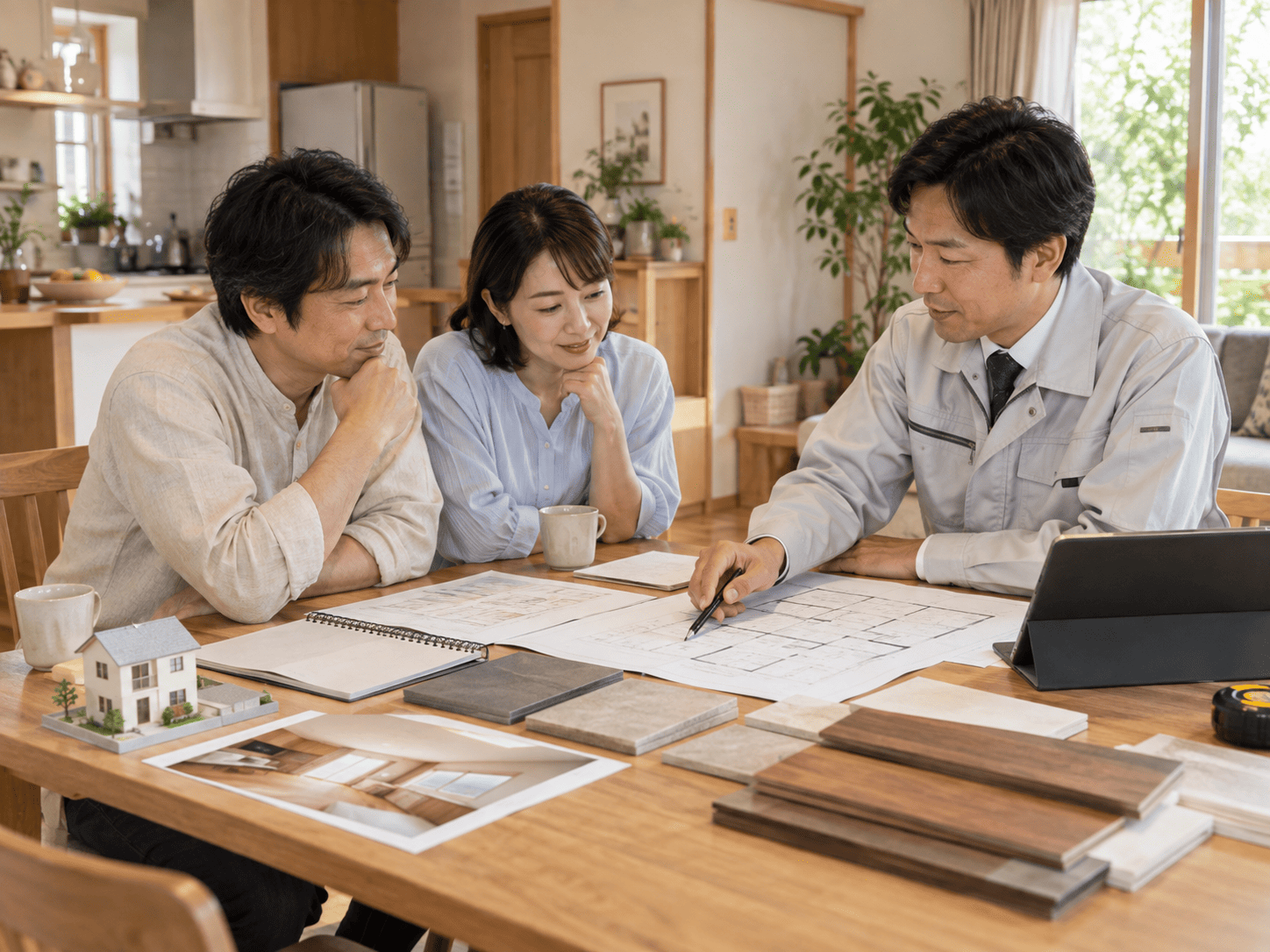 キッチンリフォームを住みながら行うには？工期や生活への影響を解説